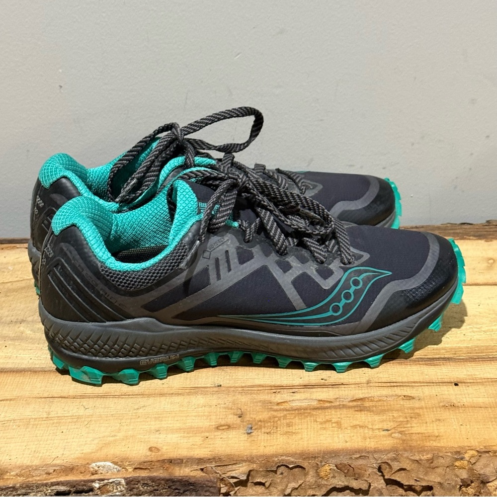 Saucony Peregrine 8 GTX‎ hiking shoes Size 8.5 A48 - Picture 6 of 12